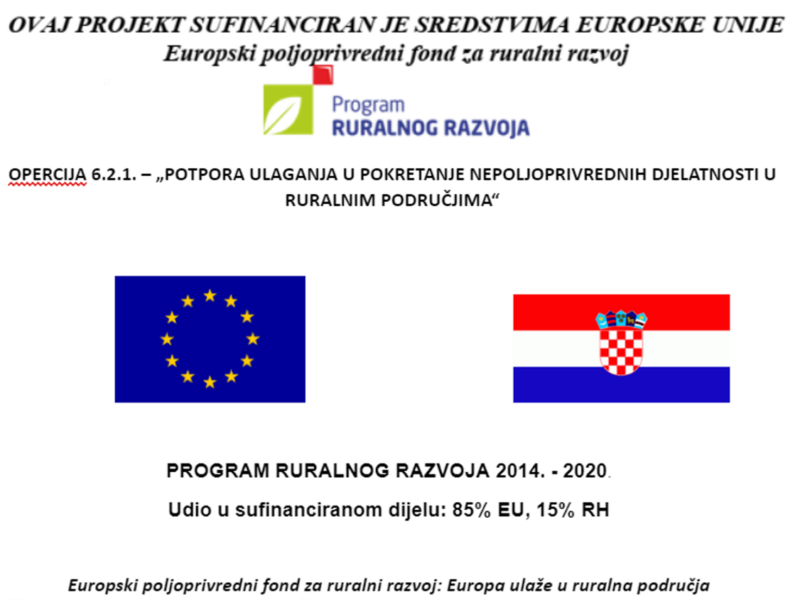 Logo Europske unije — Europski poljoprivredni fond za ruralni razvoj